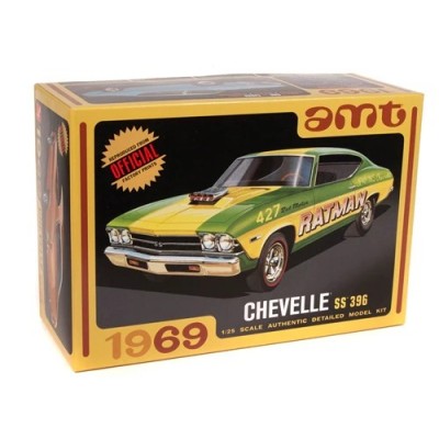Modèle à Coller : Chevy Chevelle Hardtop 1969 - Niveau 2